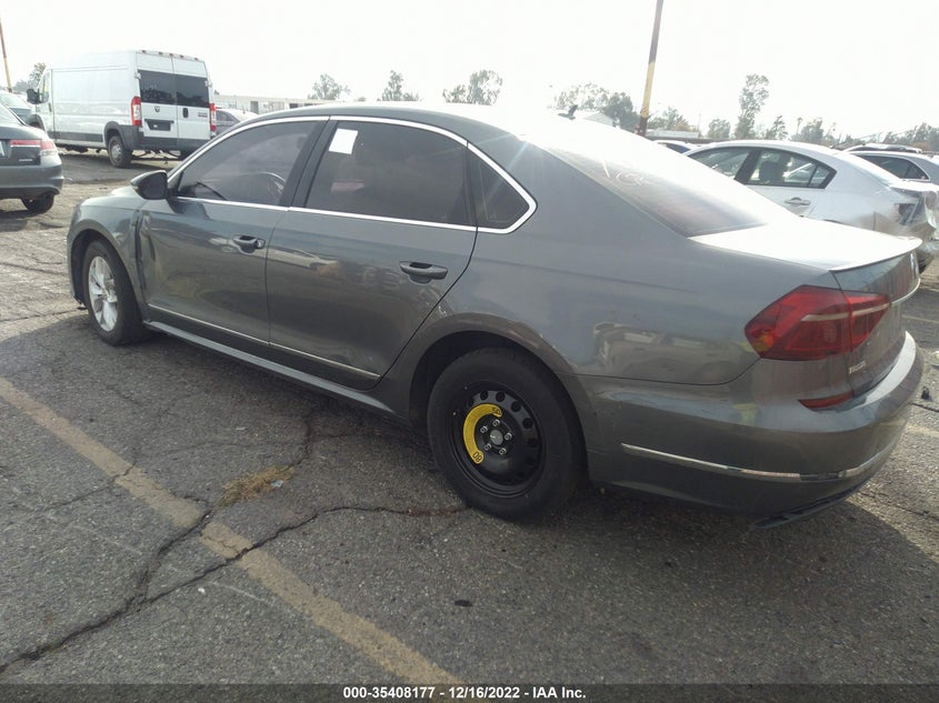 VIN 1VWAT7A39HC002639 2017 VOLKSWAGEN PASSAT 1.8T S