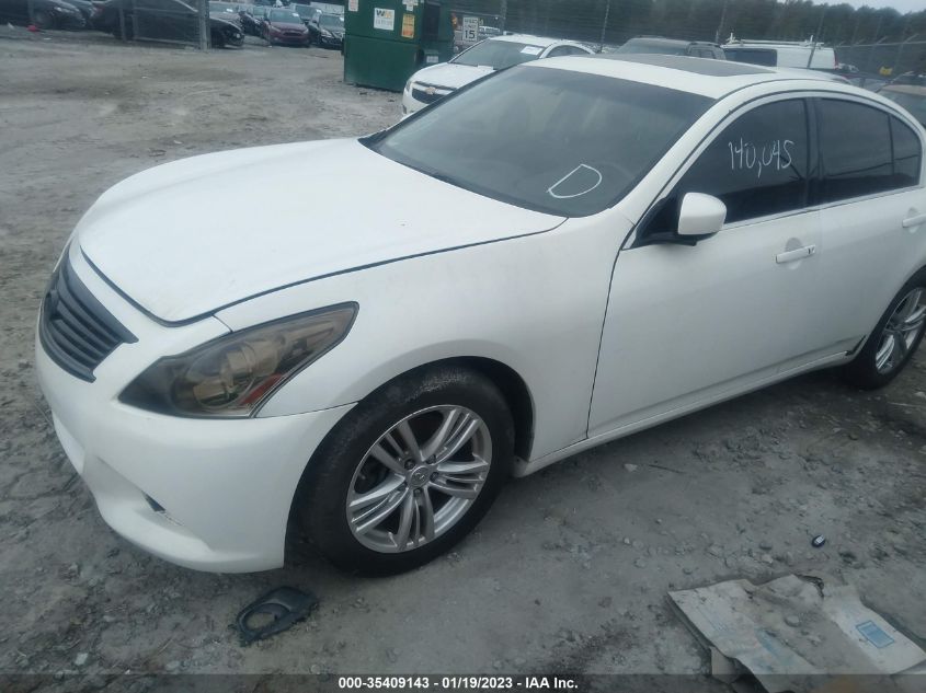 2013 INFINITI G37 SEDAN JOURNEY - JN1CV6AP8DM304238
