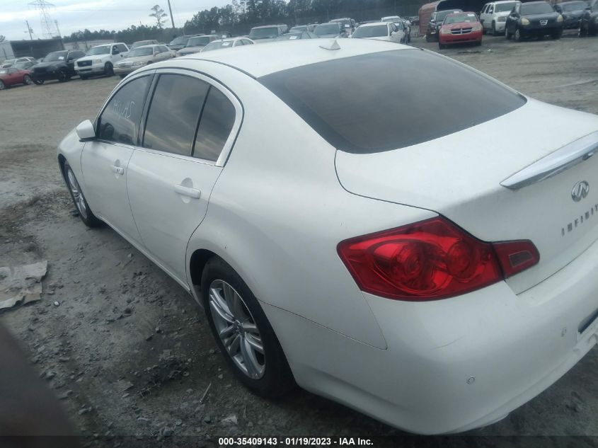 2013 INFINITI G37 SEDAN JOURNEY - JN1CV6AP8DM304238
