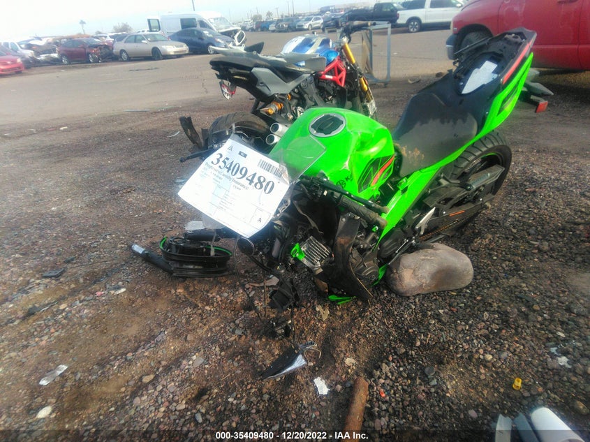 VIN JKAEXKG15PDAK8694 2023 KAWASAKI EX400