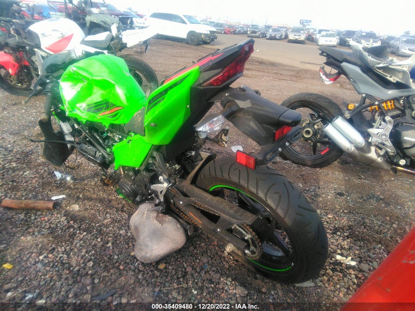 VIN JKAEXKG15PDAK8694 2023 KAWASAKI EX400