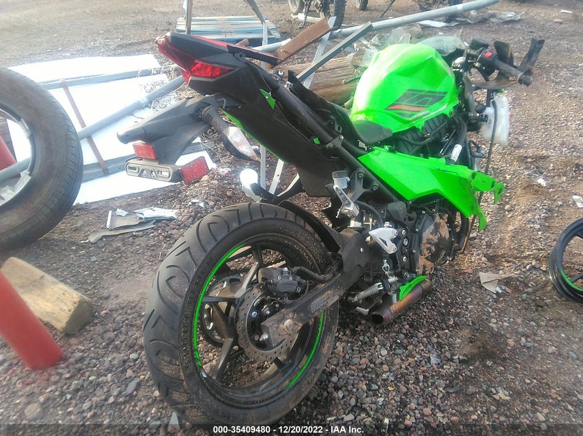 VIN JKAEXKG15PDAK8694 2023 KAWASAKI EX400