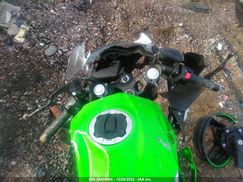 VIN JKAEXKG15PDAK8694 2023 KAWASAKI EX400