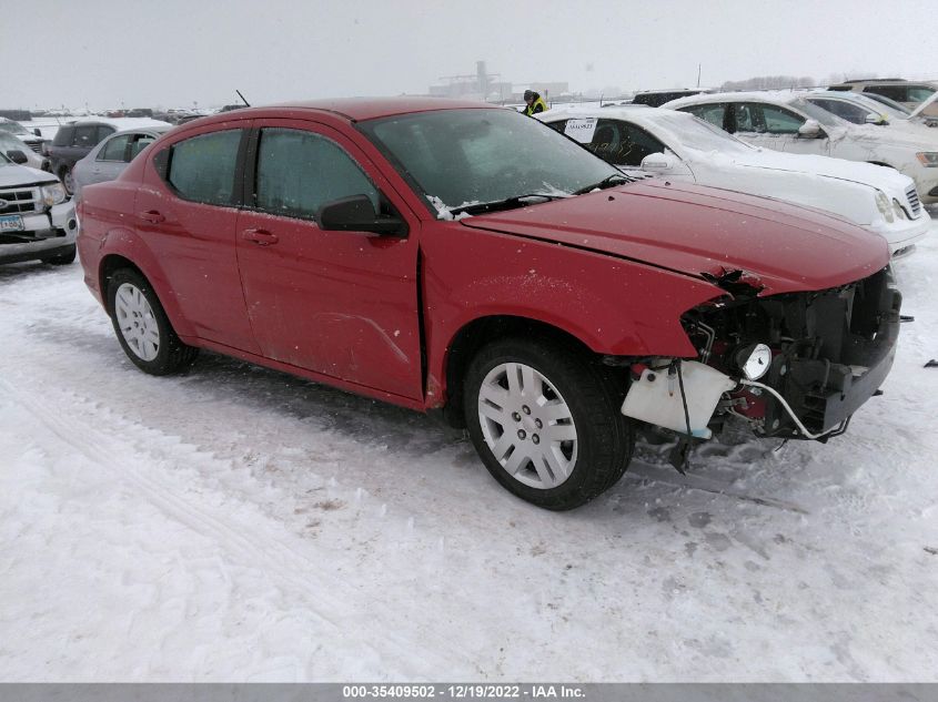 2014 DODGE AVENGER SE - 1C3CDZAB9EN148149