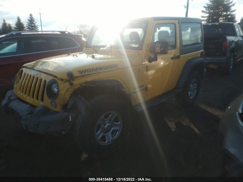 2015 JEEP WRANGLER SPORT 1C4AJWAG7FL711010