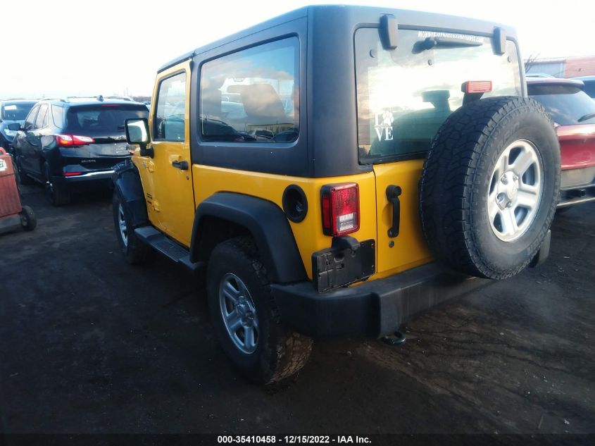 2015 JEEP WRANGLER SPORT 1C4AJWAG7FL711010