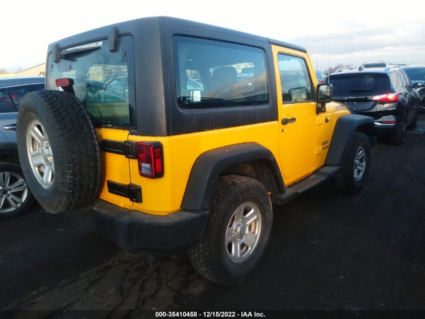 2015 JEEP WRANGLER SPORT 1C4AJWAG7FL711010