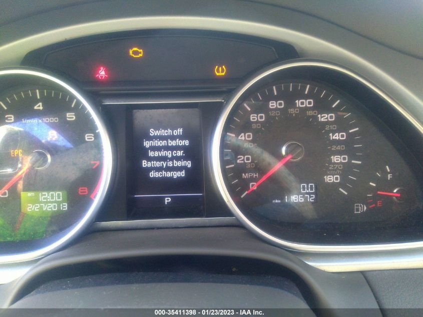 2014 AUDI Q7 3.0T PREMIUM PLUS WA1LGAFE6ED010656