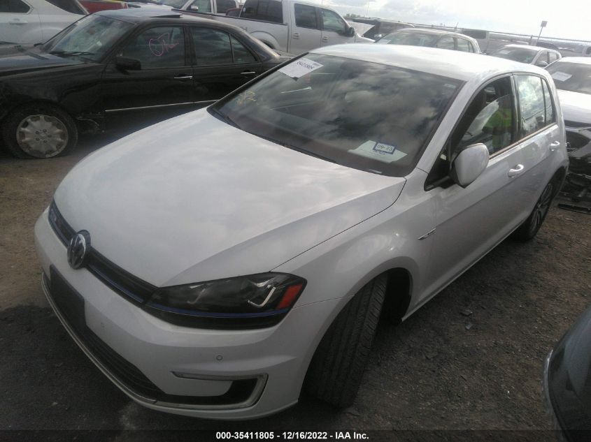 2015 VOLKSWAGEN E-GOLF SEL PREMIUM - WVWPP7AU4FW903293