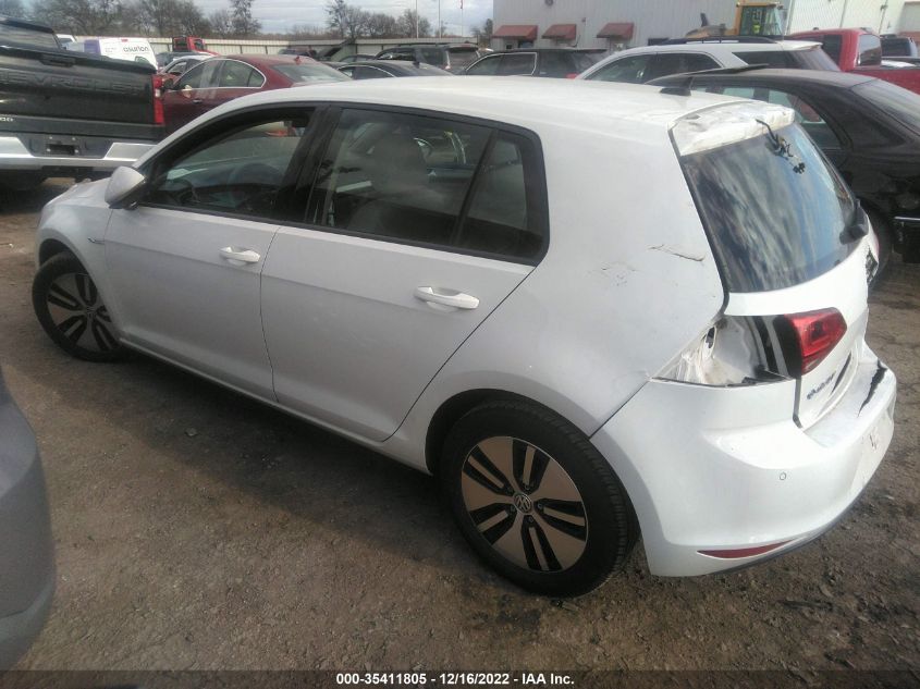 2015 VOLKSWAGEN E-GOLF SEL PREMIUM - WVWPP7AU4FW903293