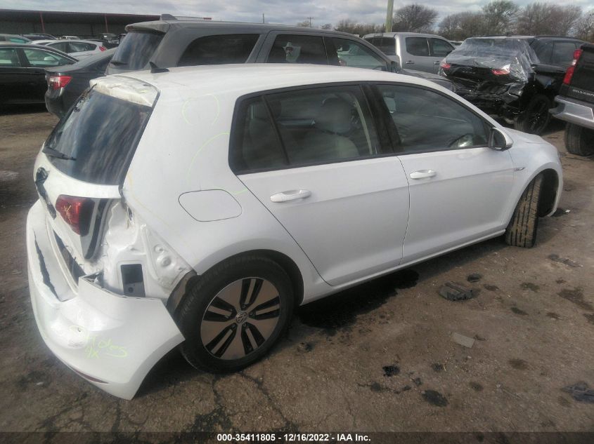 2015 VOLKSWAGEN E-GOLF SEL PREMIUM - WVWPP7AU4FW903293