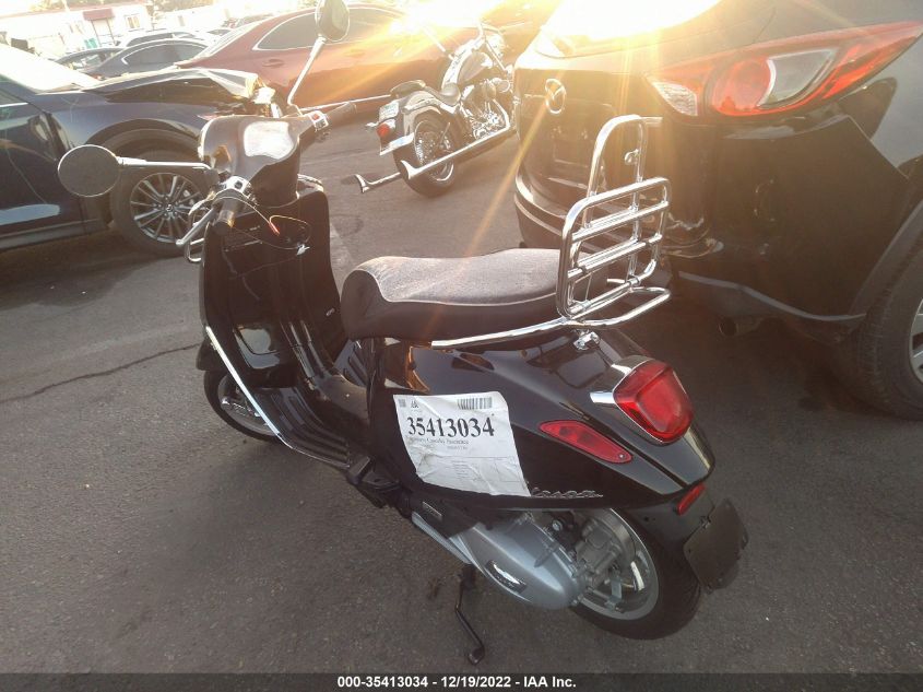 2022 VESPA PRIMAVERA ZAPM818G6N5907684