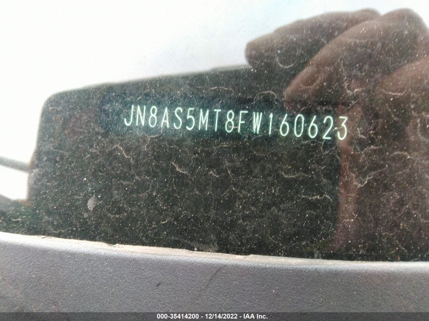 2015 NISSAN ROGUE SELECT S JN8AS5MT8FW160623