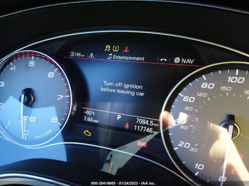 2013 AUDI S6 PRESTIGE - WAUF2AFC7DN128320