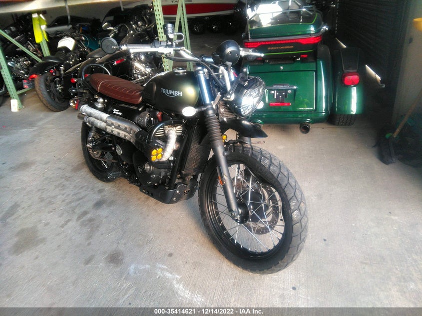 TRIUMPH MOTORCYCLE STREET SCRAMBLER 2018