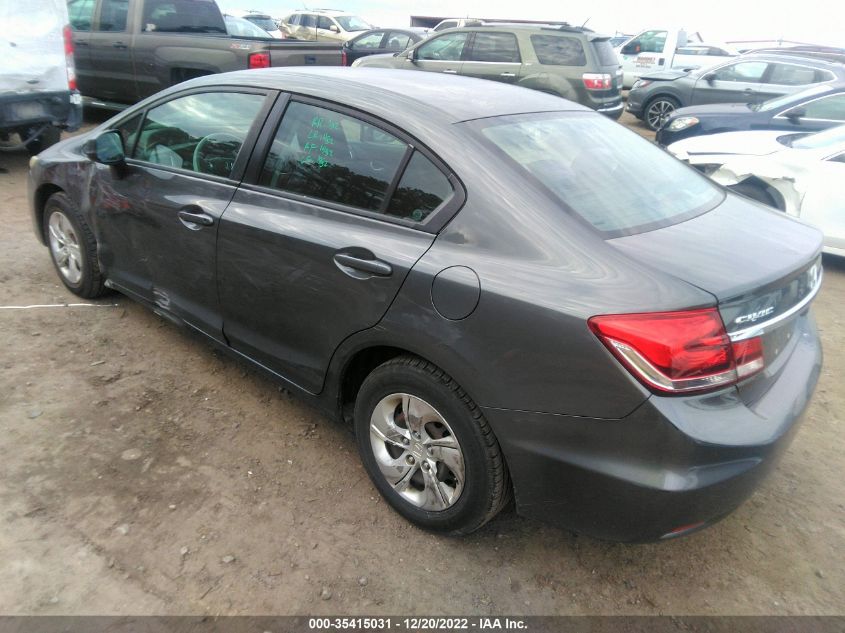 2013 HONDA CIVIC SDN LX 2HGFB2F57DH574374