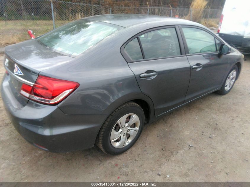 2013 HONDA CIVIC SDN LX 2HGFB2F57DH574374