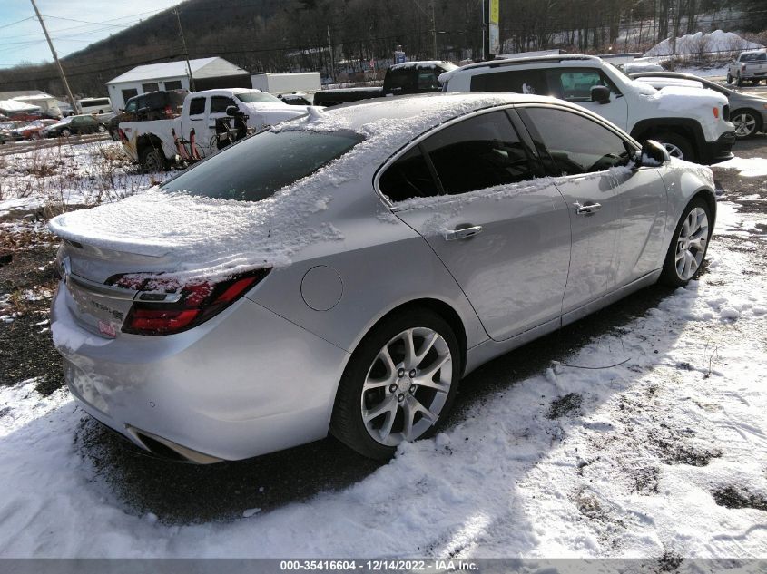 2014 BUICK REGAL GS 2G4GU5GX4E9151256