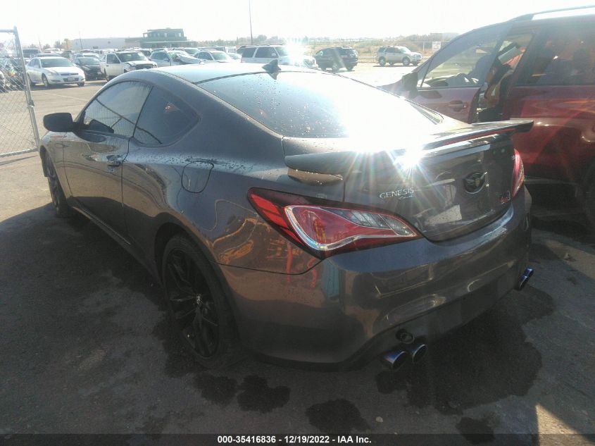 2013 HYUNDAI GENESIS COUPE 3.8 TRACK KMHHU6KJ7DU102034