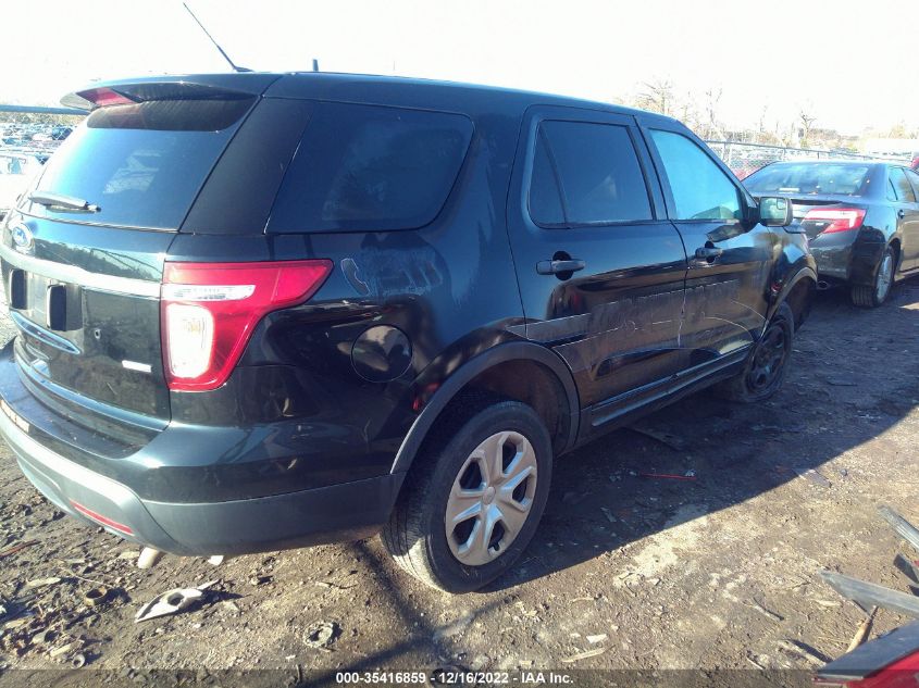 2015 FORD UTILITY POLICE 1FM5K8AR5FGB61516