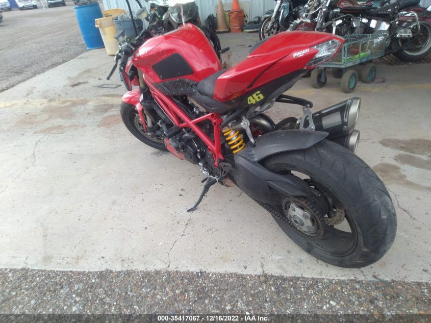 2015 DUCATI STREETFIGHTER 848 ZDM11BMV9FB018176