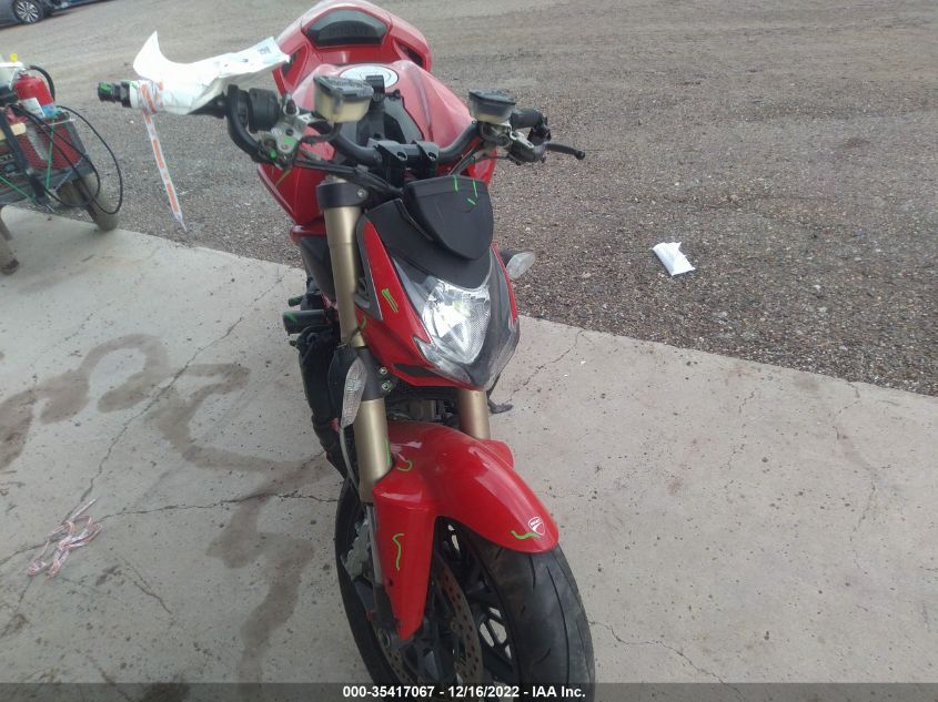 2015 DUCATI STREETFIGHTER 848 ZDM11BMV9FB018176