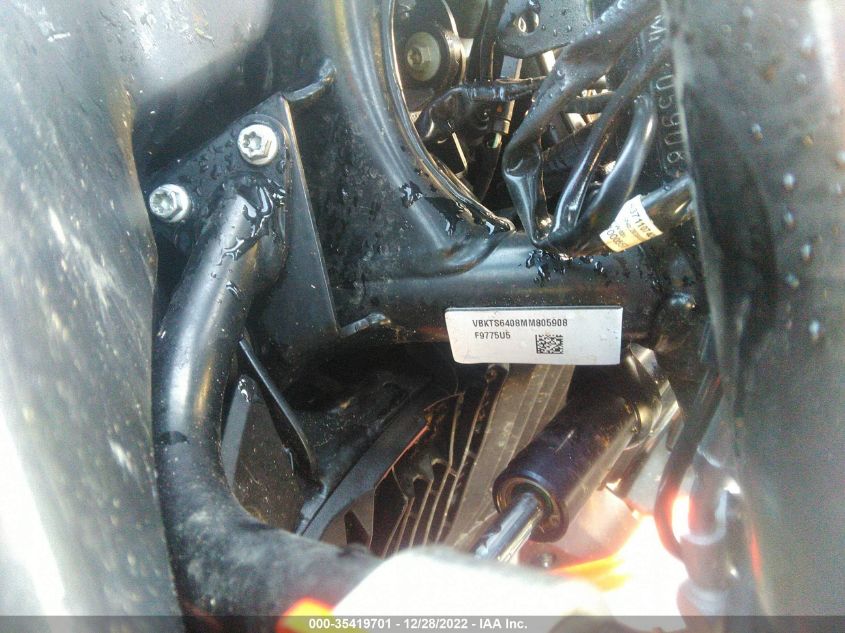 2021 KTM 890 ADVENTURE VBKTS6408MM805908