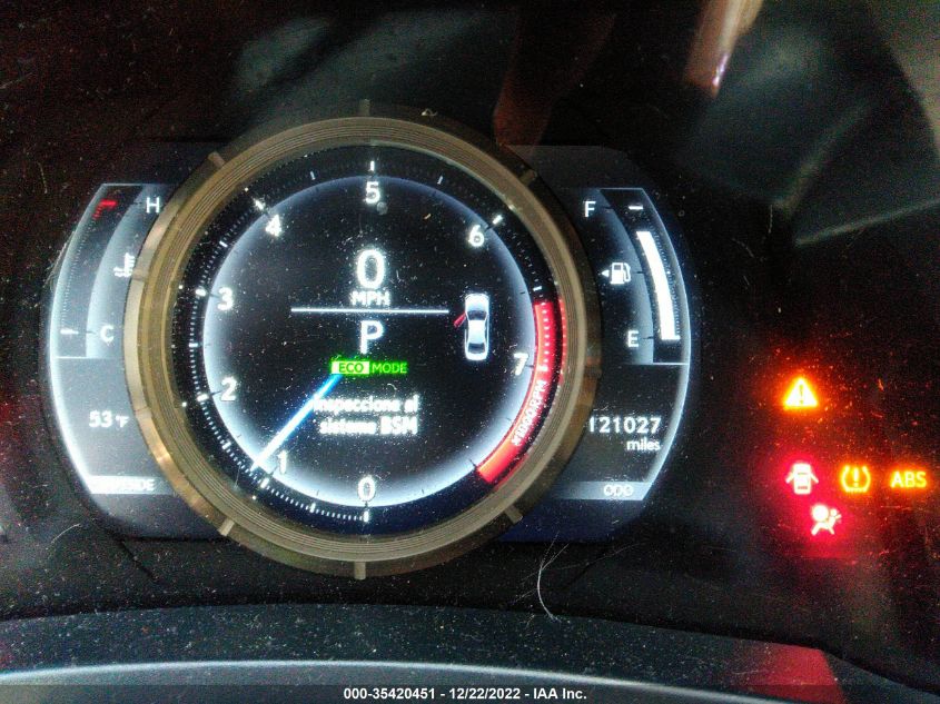 2014 LEXUS IS 350 JTHBE1D2XE5013942