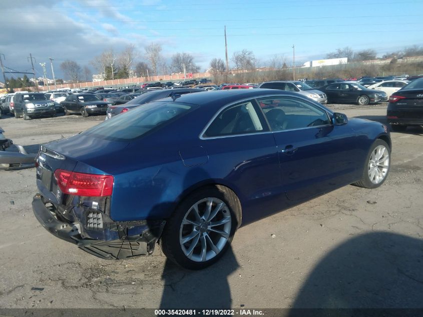 2013 AUDI A5 PREMIUM PLUS WAULFAFR8DA011204