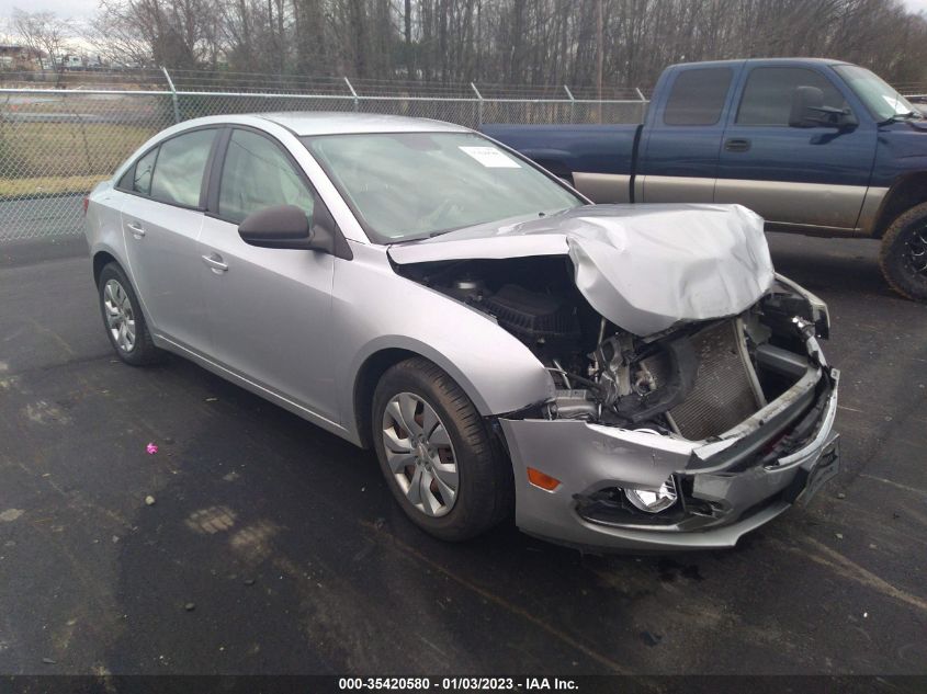 2015 CHEVROLET CRUZE LS - 1G1PA5SH7F7278785