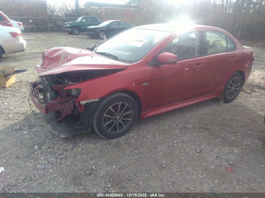 2017 MITSUBISHI LANCER ES/LE JA32U2FU6HU010327