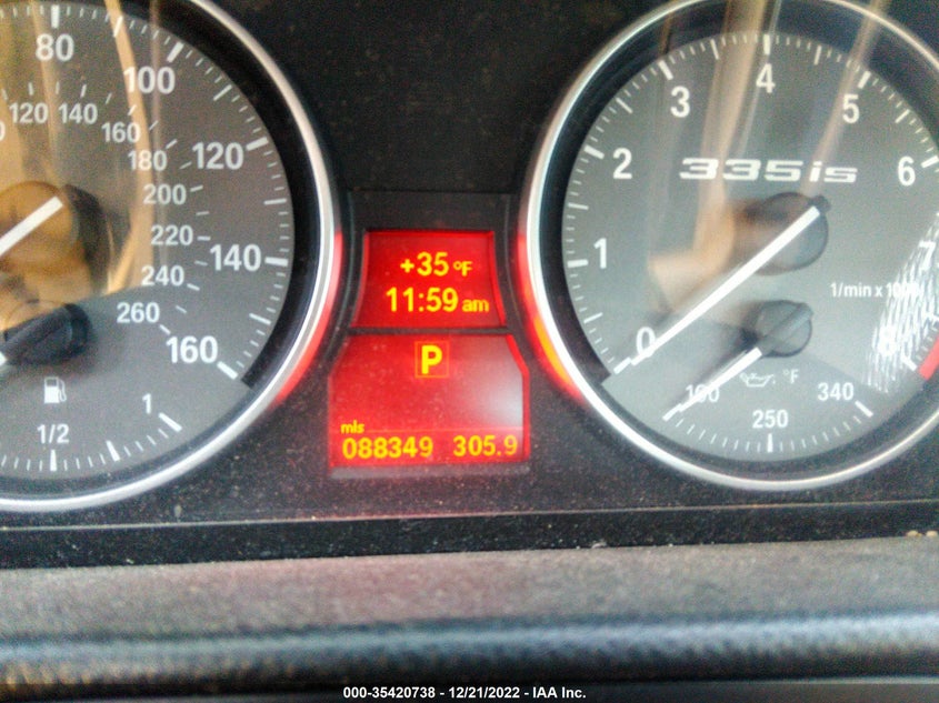 2011 BMW 3 SERIES VIN: WBADX1C50BE394113