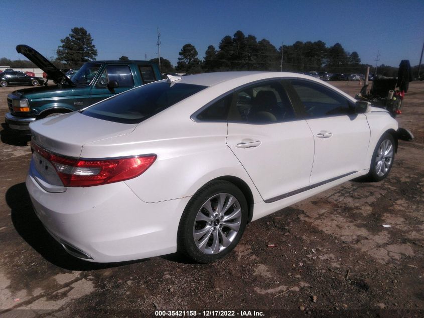 2014 HYUNDAI AZERA KMHFG4JG9EA349471