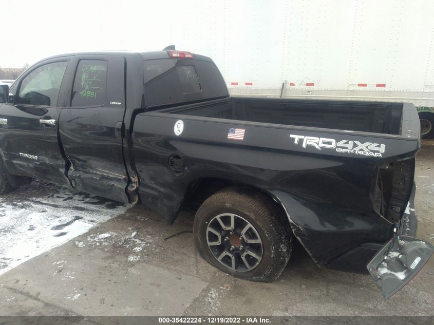 2020 TOYOTA TUNDRA 4WD LIMITED 5TFBY5F12LX945526