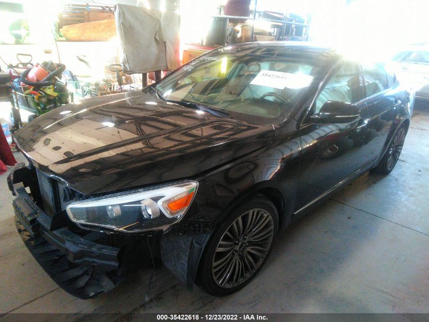 2014 KIA CADENZA LIMITED KNALN4D74E5144963