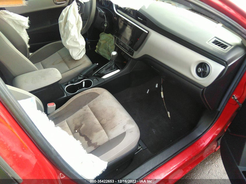 VIN 2T1BURHE9JC101949 2018 TOYOTA COROLLA L/LE/XLE/SE/XSE