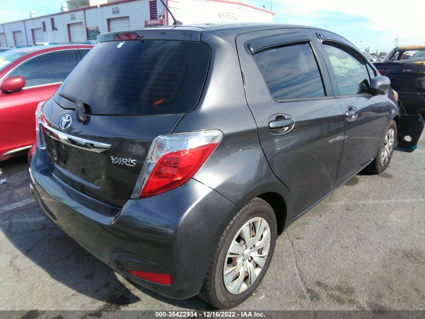 2014 TOYOTA YARIS L/SE/LE JTDKTUD38ED587916