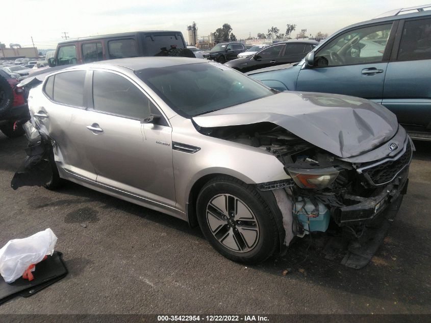 2013 KIA OPTIMA HYBRID LX - KNAGM4AD0D5061186
