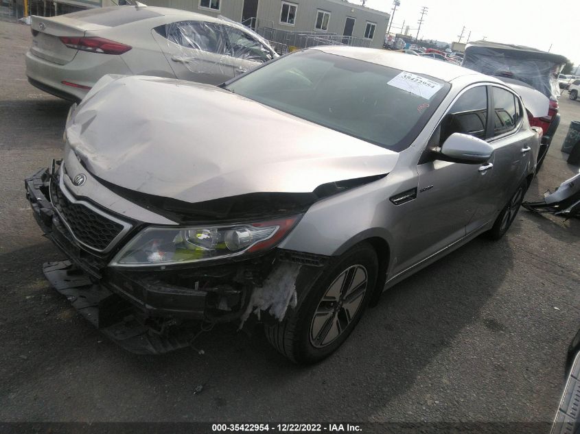 2013 KIA OPTIMA HYBRID LX - KNAGM4AD0D5061186
