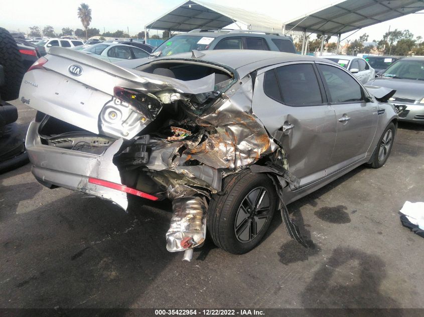2013 KIA OPTIMA HYBRID LX - KNAGM4AD0D5061186