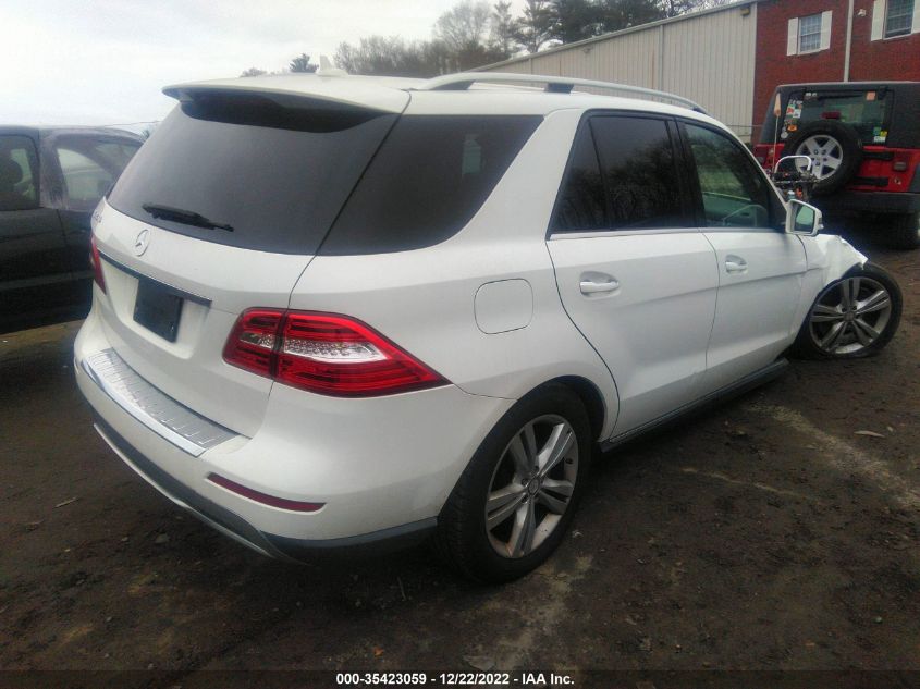 2015 MERCEDES-BENZ M-CLASS ML 350 - 4JGDA5JB8FA609847