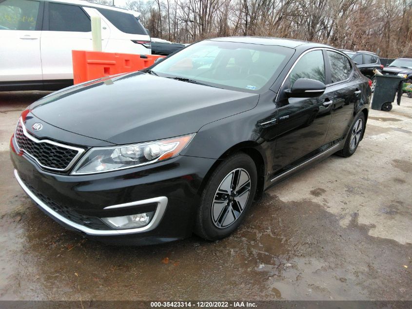 2013 KIA OPTIMA HYBRID LX KNAGM4AD9D5061624