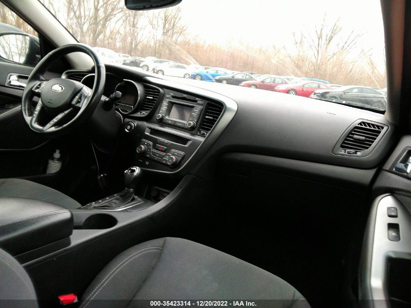 2013 KIA OPTIMA HYBRID LX KNAGM4AD9D5061624