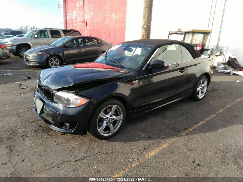 2013 BMW 1 SERIES 128I WBAUL7C57DVU09918