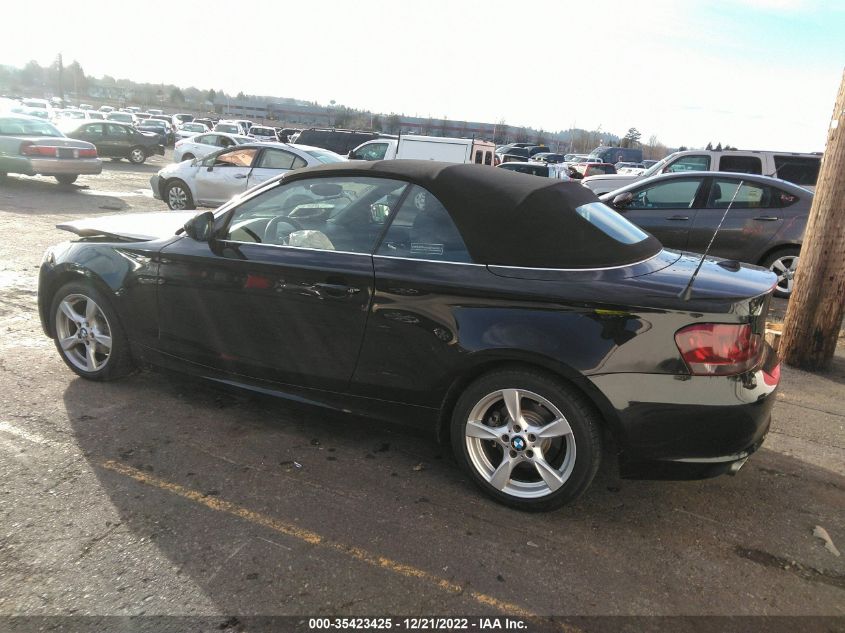 2013 BMW 1 SERIES 128I WBAUL7C57DVU09918