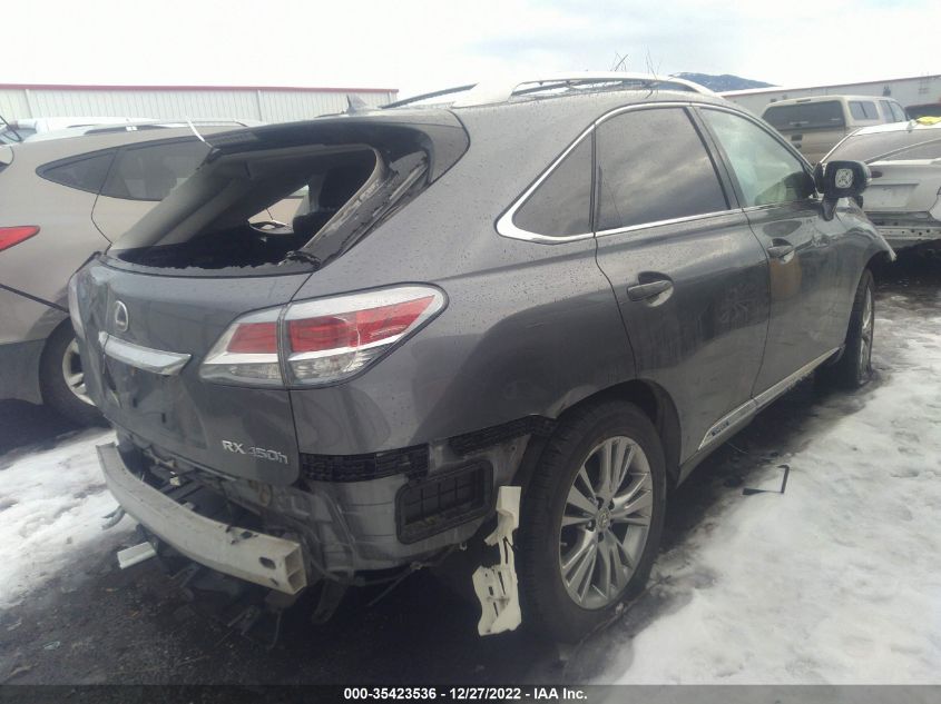 2013 LEXUS RX 450H JTJBC1BA6D2439545