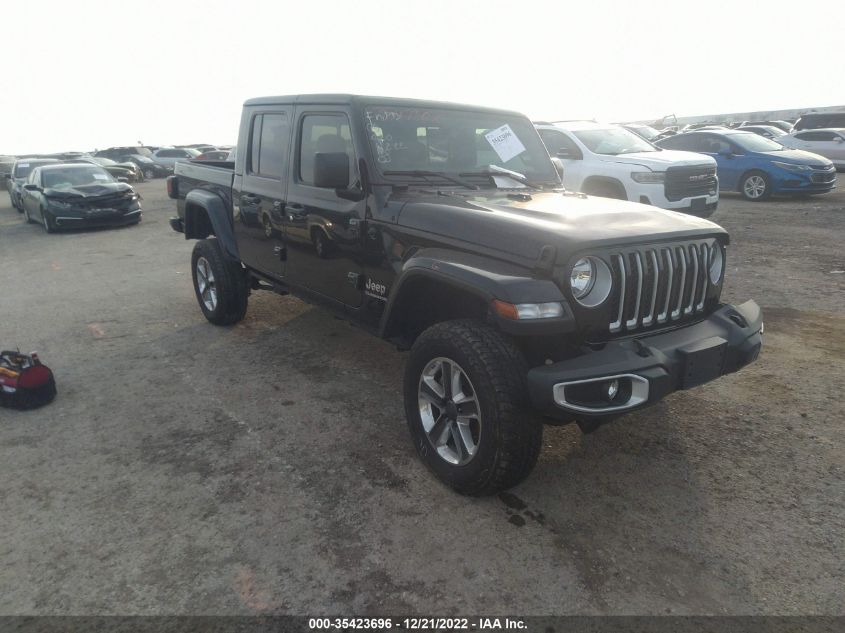 1C6HJTFG1NL116147 JEEP GLADIATOR OVERLAND 2022