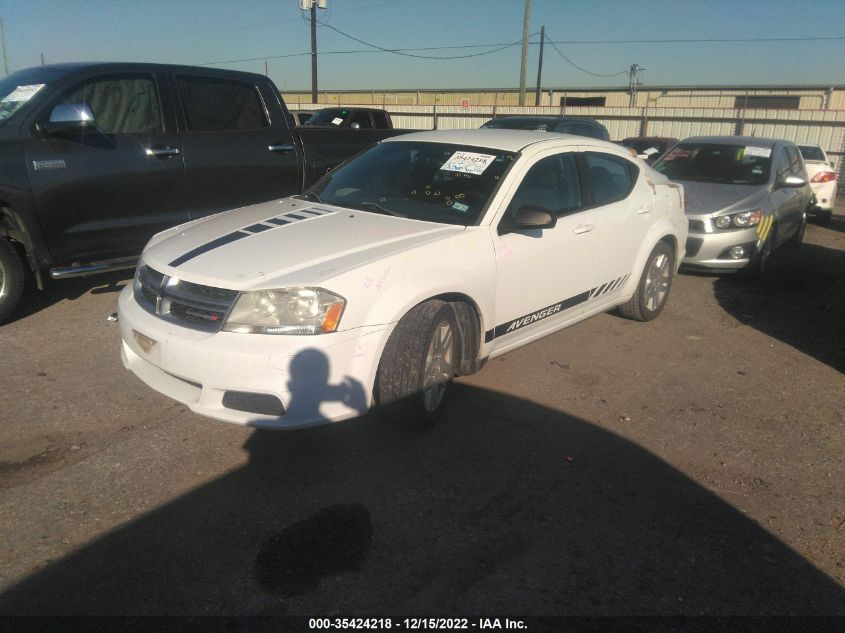 2013 DODGE AVENGER SE 1C3CDZAB0DN638574