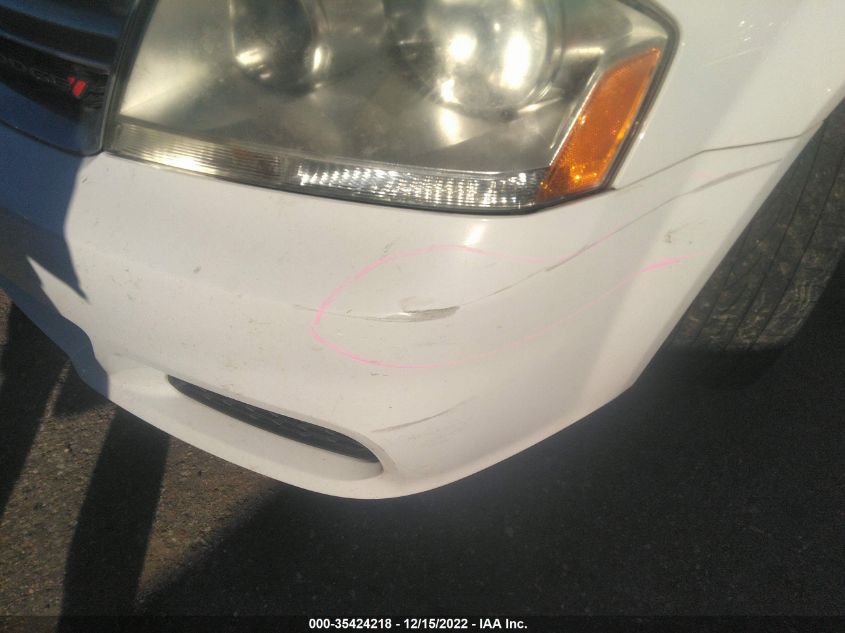 2013 DODGE AVENGER SE 1C3CDZAB0DN638574