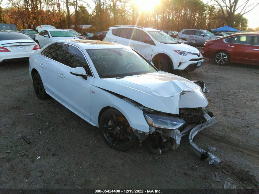 WAUDAAF41MA031091 AUDI A4 SEDAN S LINE PREMIUM 2021